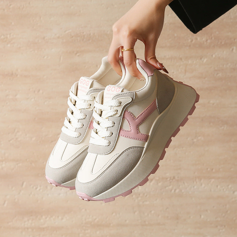 Damen Sneaker Elegante Freizeitschuhe atmungsaktiv