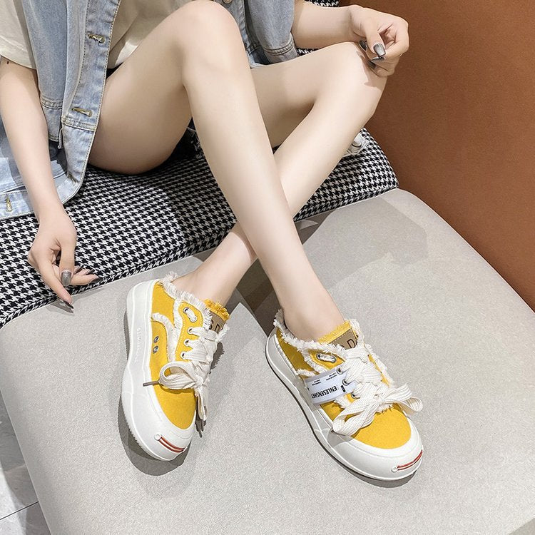 Damen Sneaker Bequem Fleece Obermaterial Modern
