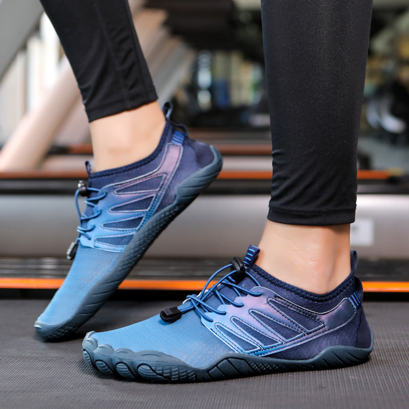 Damen Wasserschuhe Elastisch Rutschfest Sportlich