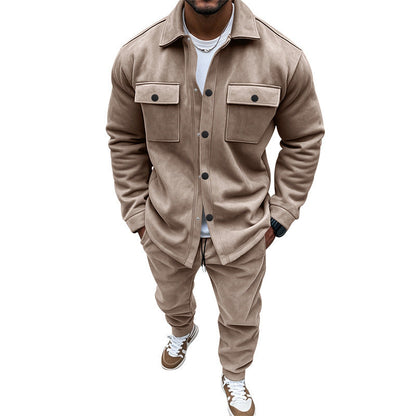 Herren Longejacke Freizeitjacke Mit Knöpfen Elastisch Modern