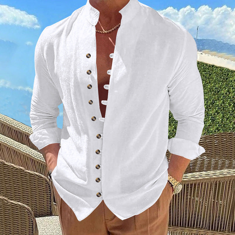 Herren Hemd Modern Knopfleiste Slim Fit Qualität