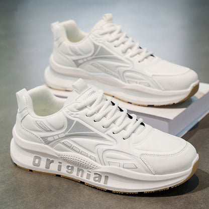 Damen Sneaker Sportlich Laufsohle Dämpfung