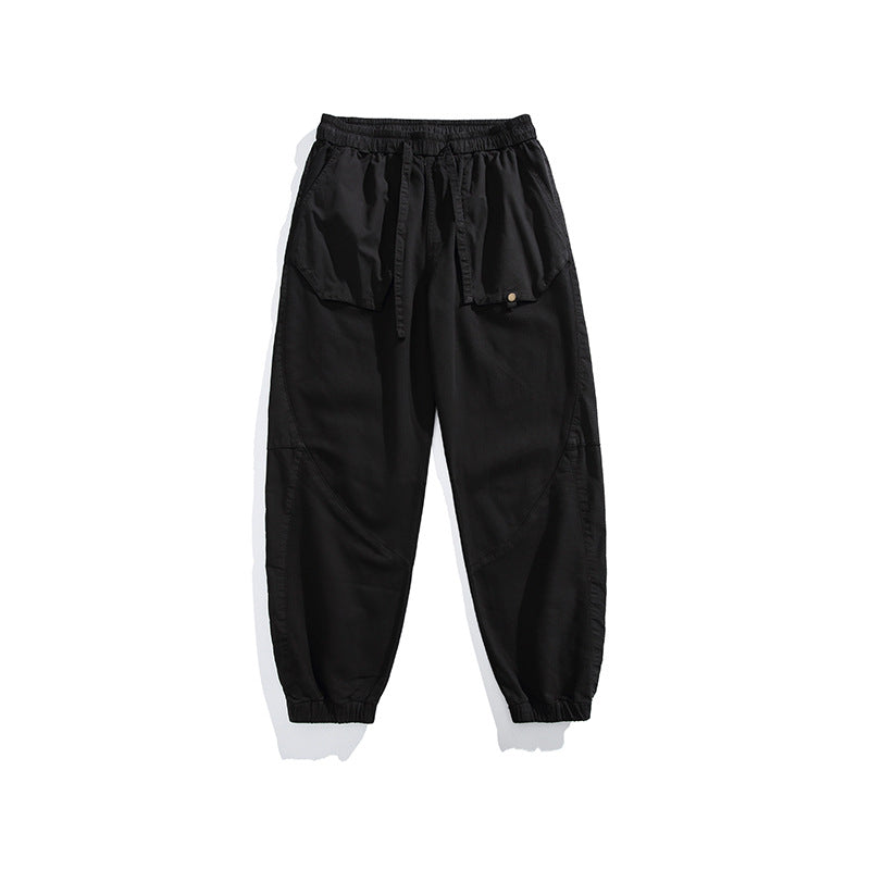 Herren Hose Bequem Utility Stil Modern