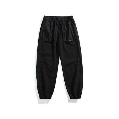 Herren Hose Bequem Utility Stil Modern