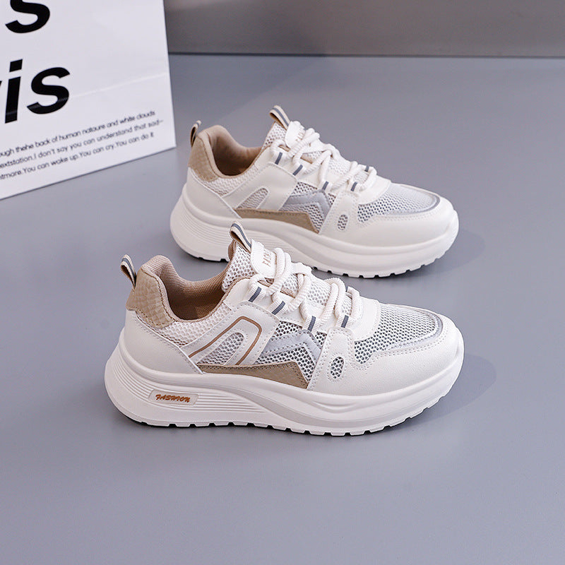 Damen Sneaker Atmungsaktiv Mesh Stoßdämpfend