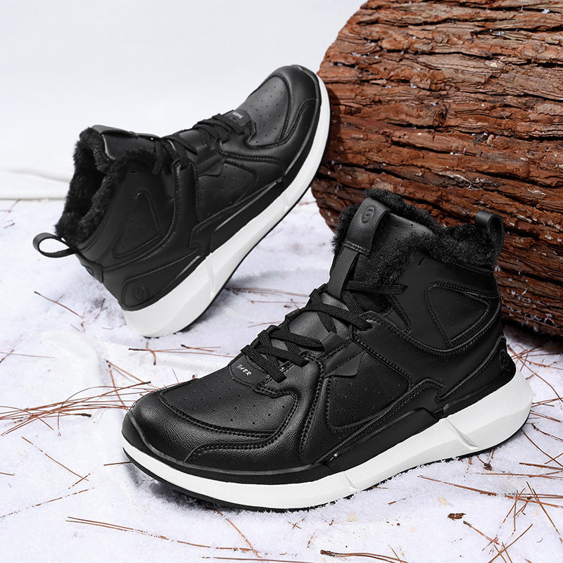 Damen Sneaker Warm Isoliert Fleece Winter