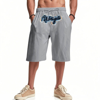 Herren Shorts Bequem Komfort Shorts mit Kordelzug und Seitentaschen