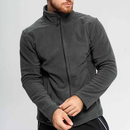 Herren Fleecejacke Warm Weich Sportlich - BerlinGlamour