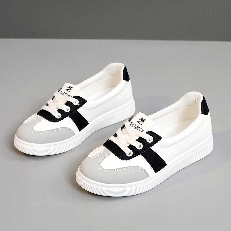 Damen Sneaker Metallic Komfort Schuhe Moderne Mode