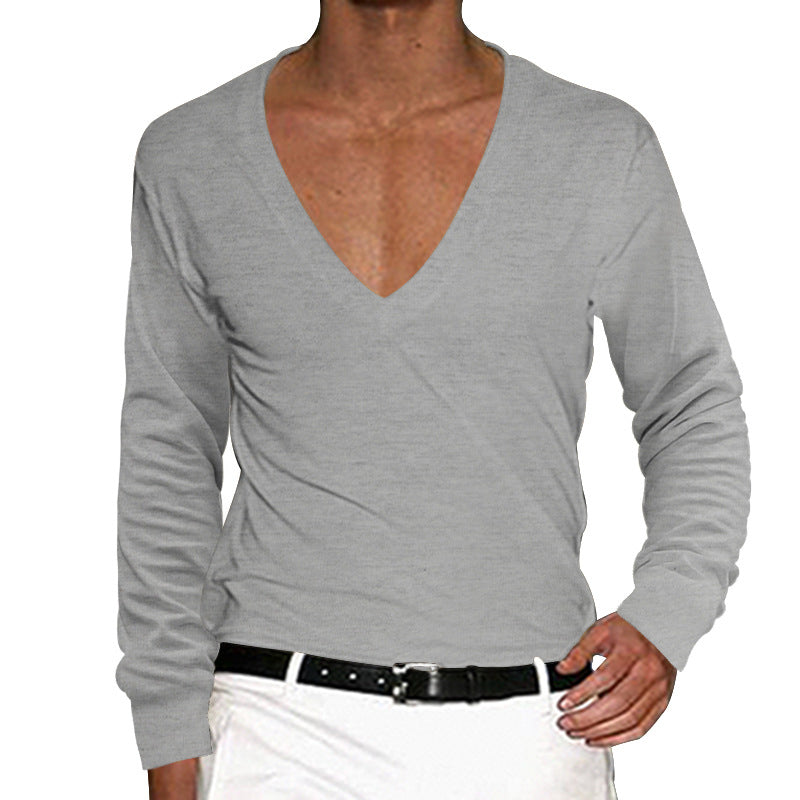 Herren Pullover V-Ausschnitt Modern Berlin Style