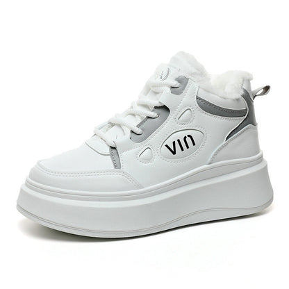 Damen Sneaker High-Top mit Weichem Innenfutter Robust