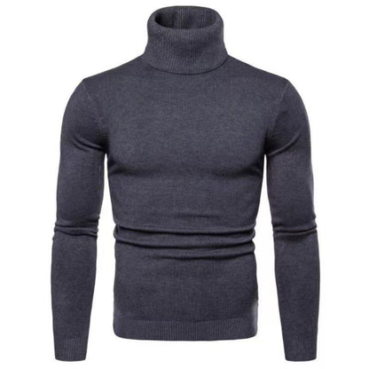 Herren Rollkragenpullover Feine Merinowolle Modern
