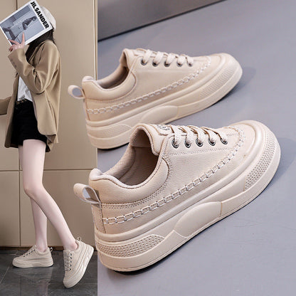 Damen Sneaker Rutschfest Dickes Profil Sportlich Frauen - BerlinGlamour