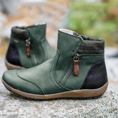 Damen Stiefel Kurz Bequem Winter Mode - BerlinGlamour