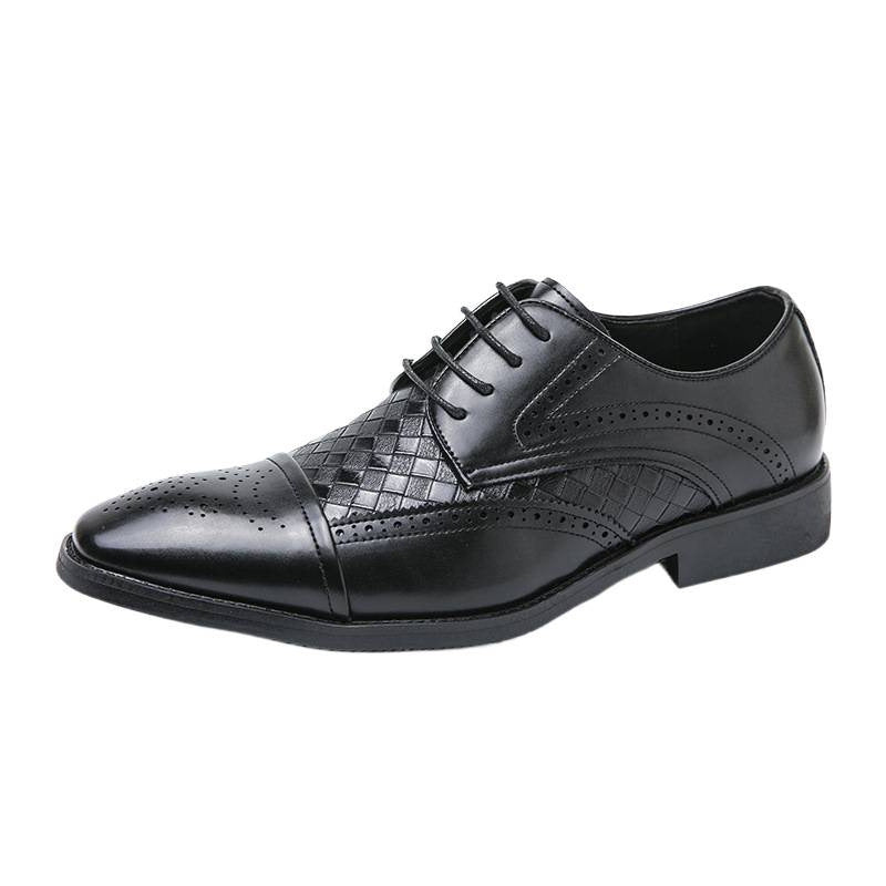 Elegante Damen Lederschuhe Klassisch Schwarz Heidi Stil