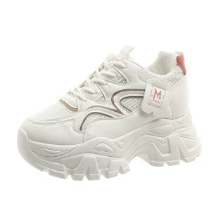 Damen Sneaker Chunky atmungsaktiv Trendsohle