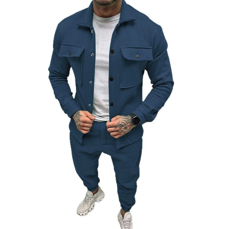 Herren Freizeitanzug Modern mit Taschen Casual