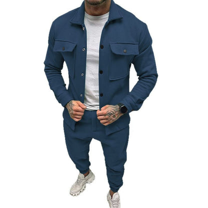 Herren Freizeitanzug Modern mit Taschen Casual