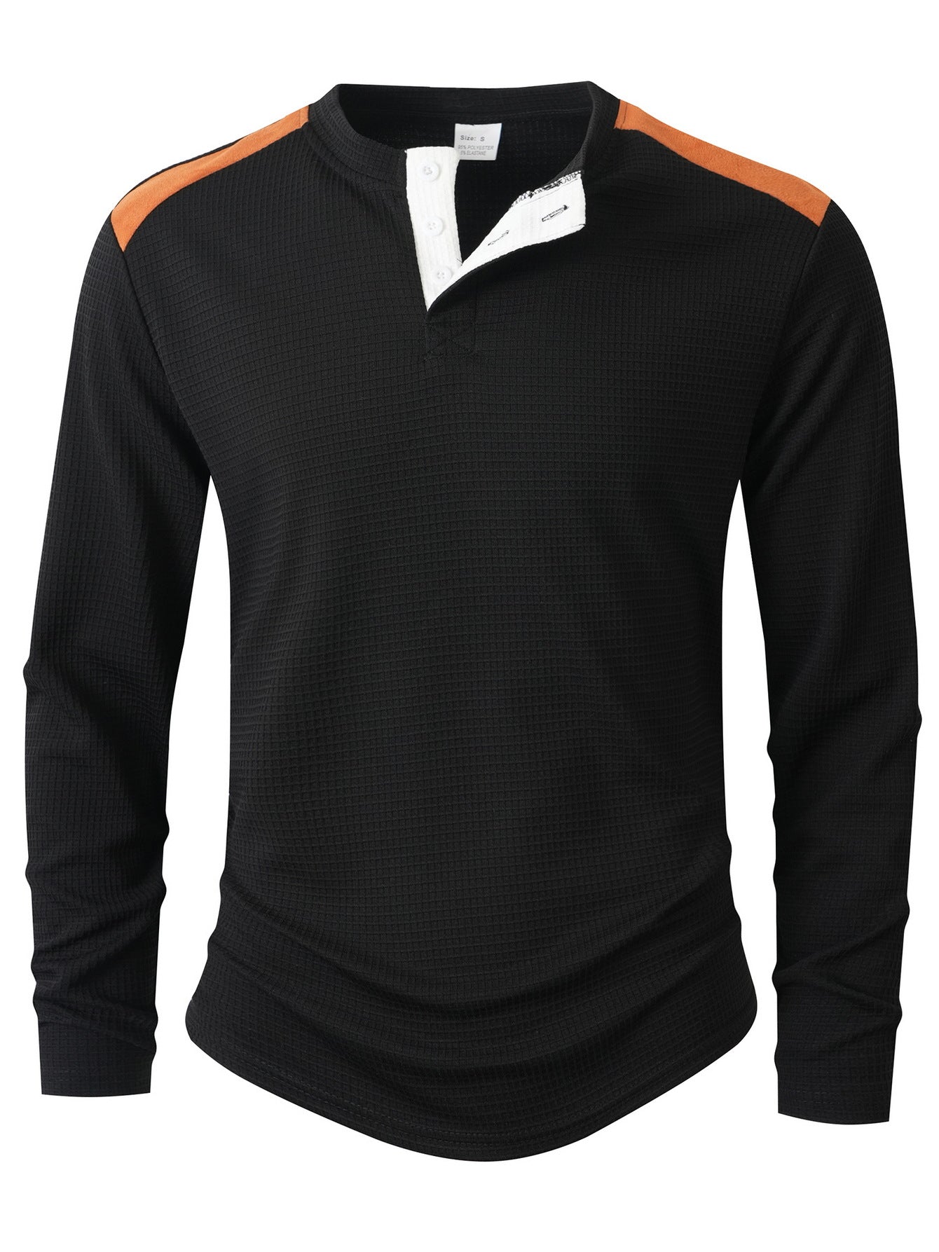 Männer Langarmshirt Strukturdesign Modern Berlin Style