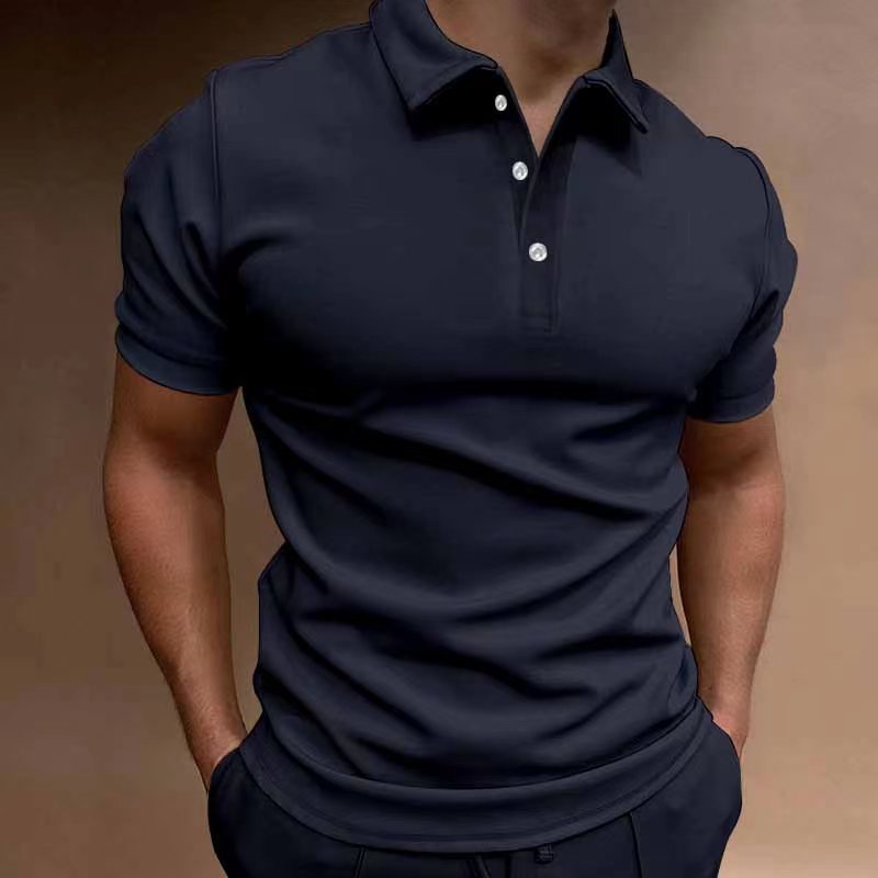 Herren Poloshirt Modern Stretch Klassisch - BerlinGlamour