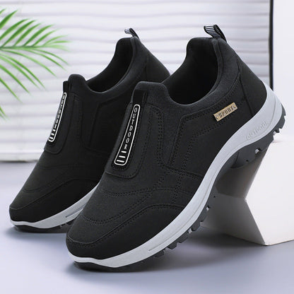 Damen Sneaker Leicht Outdoor rutschfest Slip-On Schuhe