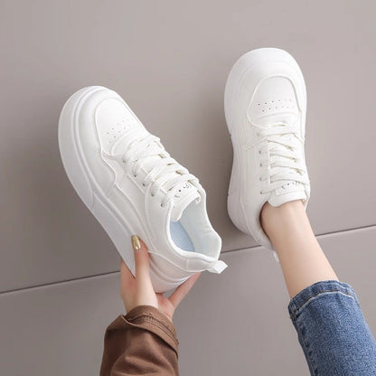 Damen Sneaker Plattform Bequem Modisch Trendig