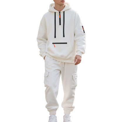 Herren Freizeitanzug Hoodie Jogginghose Sportlich