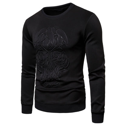 Herren Sweatshirt Totenkopf Design Cool Berlin Style