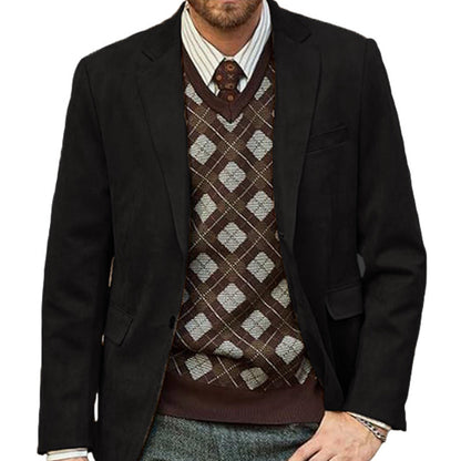 Herren Blazer Modern Elegant Slim Fit