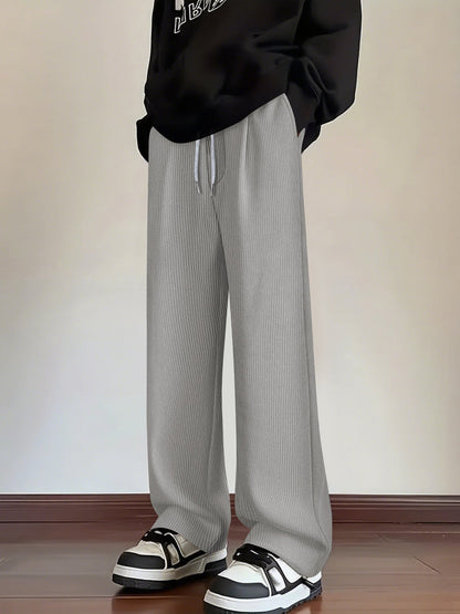 Herren Ripp-Hose Elegant Weich Schmal