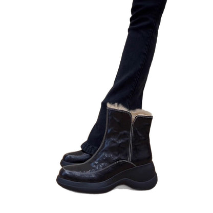 Damen Winterstiefel Isoliert Warm Rutschfest