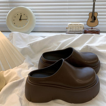 Damen Clogs Plateau Komfortabel Elegant Modern