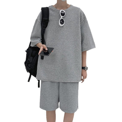 Herren Sport Set atmungsaktiv Locker Sitzend