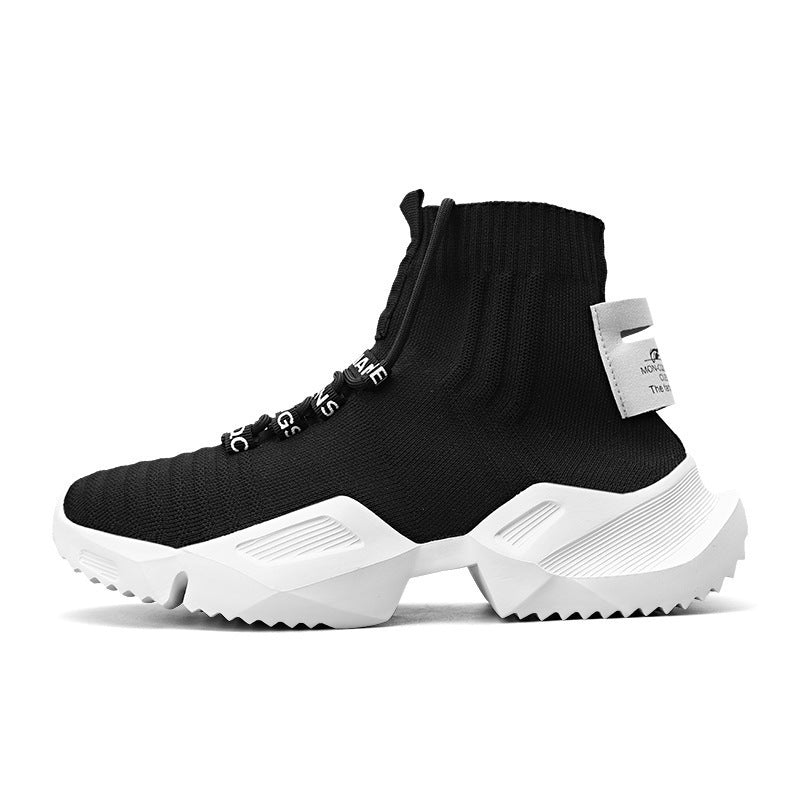 Damen Sneaker High-Top Elastisch Style Frauen Schuhe