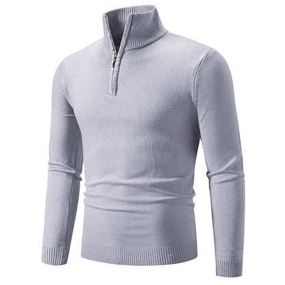 Herren Pullover Modern Kurz Reißverschluss Modisch