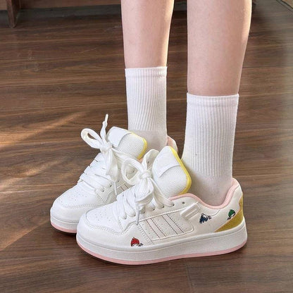 Damen Sneaker Modisch Weich mit Dämpfung