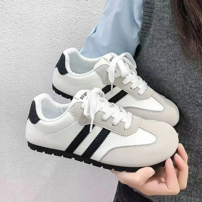 Damen Sneaker Retro-Style atmungsaktiv Sportlich