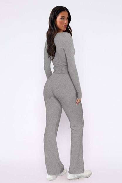 Eleganter Jumpsuit Langärmlig Damen