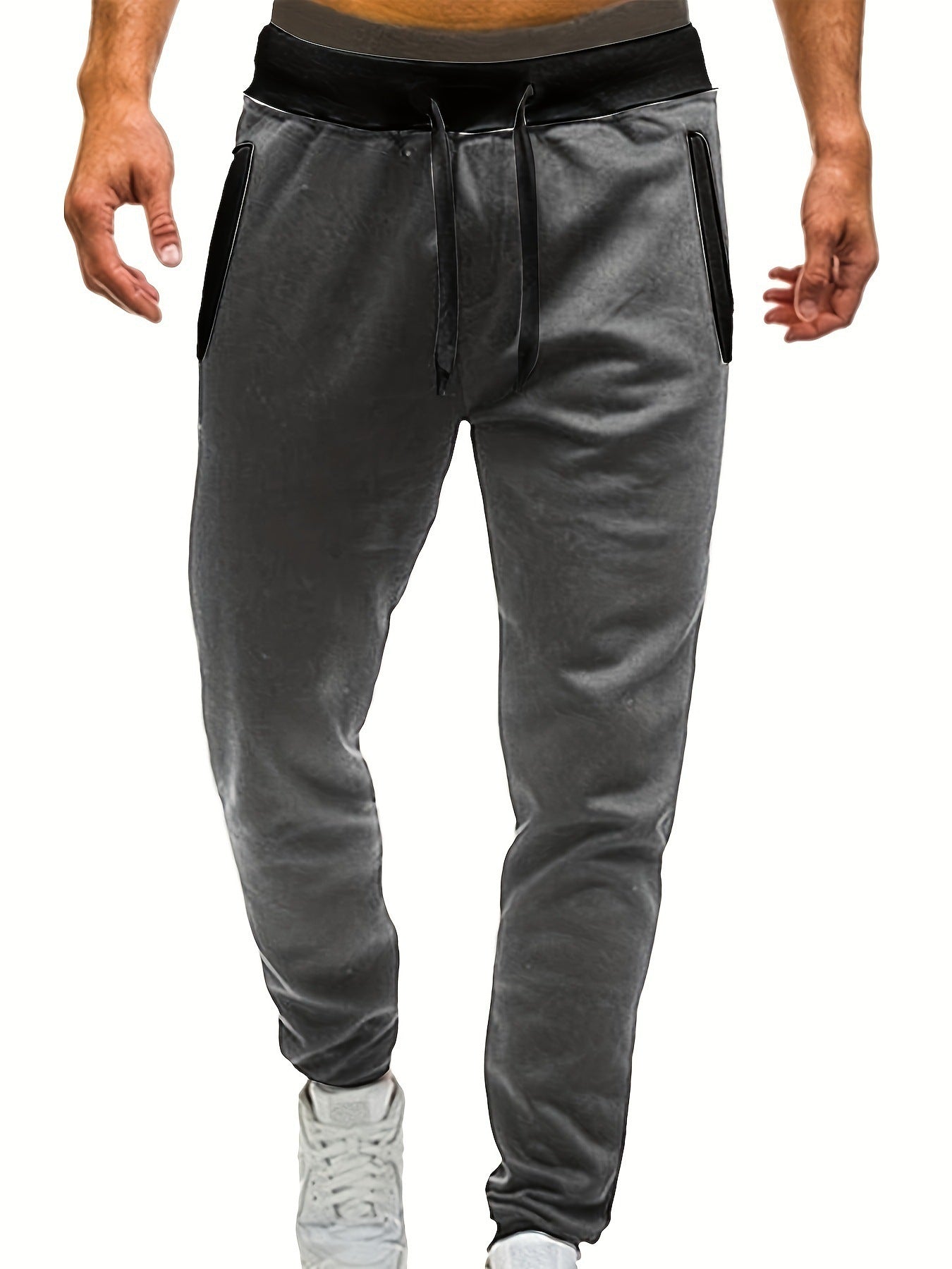 Herren Sportpants Elastisch Mit Taschen Bequem - BerlinGlamour