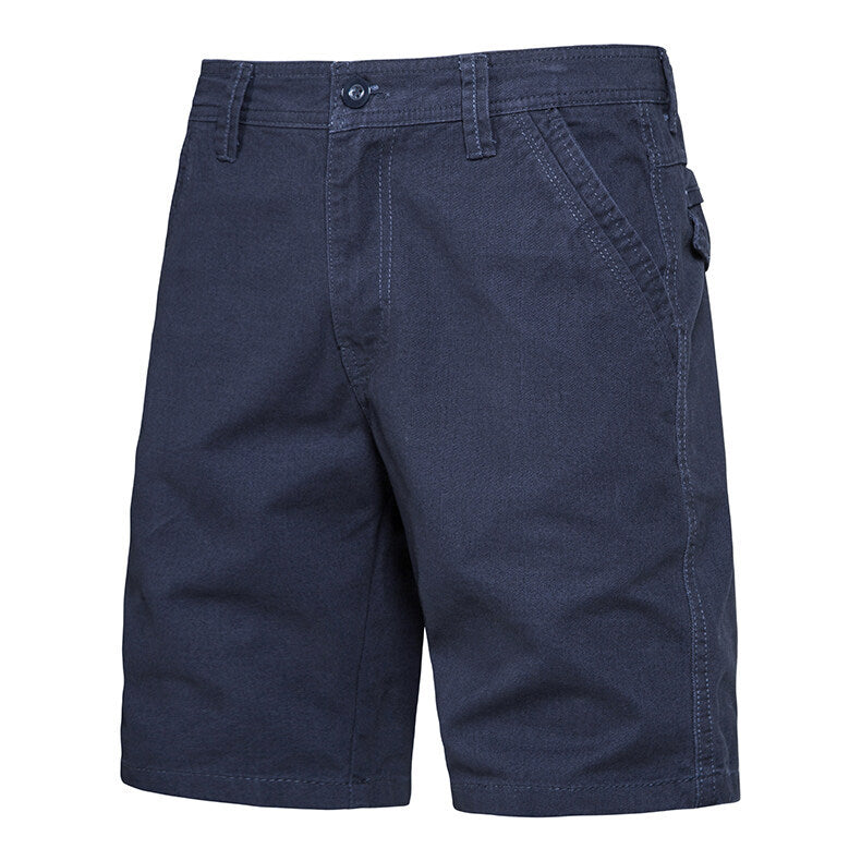 Herren Shorts Baumwolle Elegant Mit Taschen Sommer