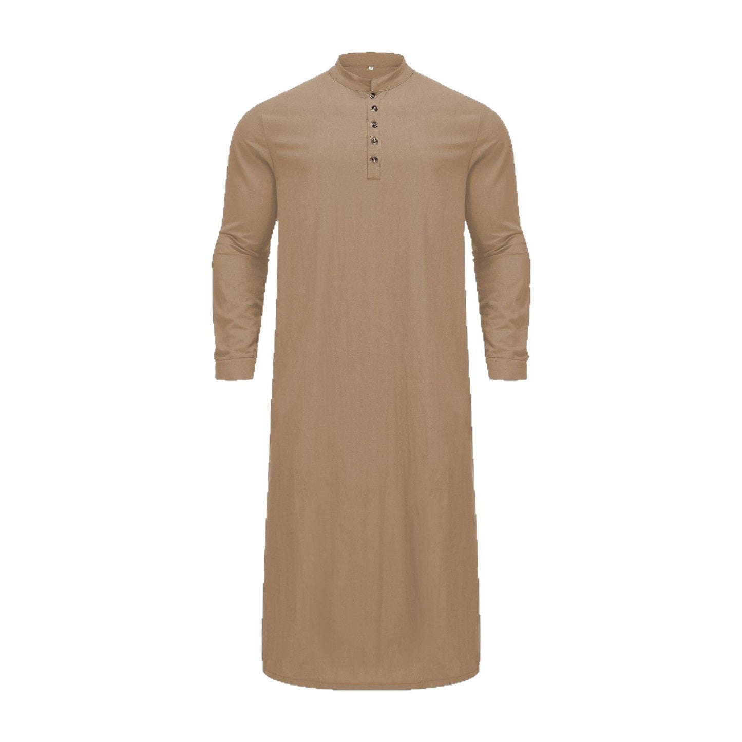 Herren Kaftan Langarm Modern mit Knöpfen