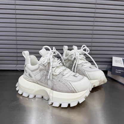 Damen Sneaker Sportlich Chunky Plattform Atmungsaktiv - BerlinGlamour