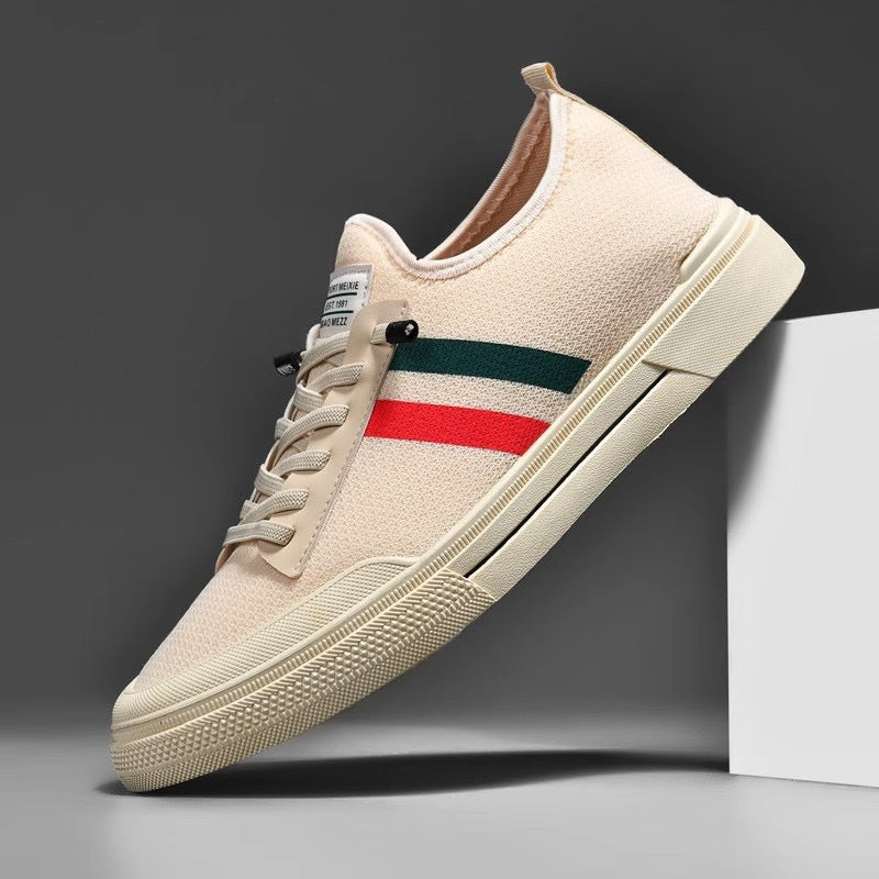 Damen Sneaker Sportlich Canvas Schuhe Modern