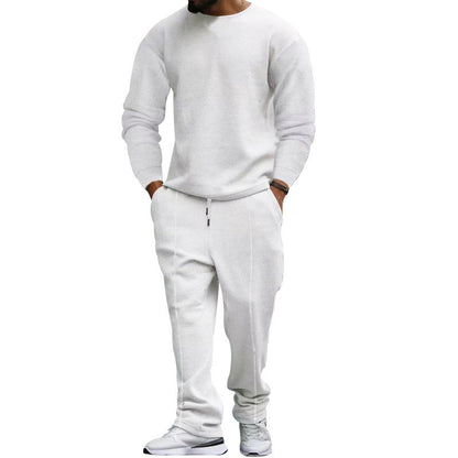 Herren Sweat-Set Elastisch Strukturiert Modern
