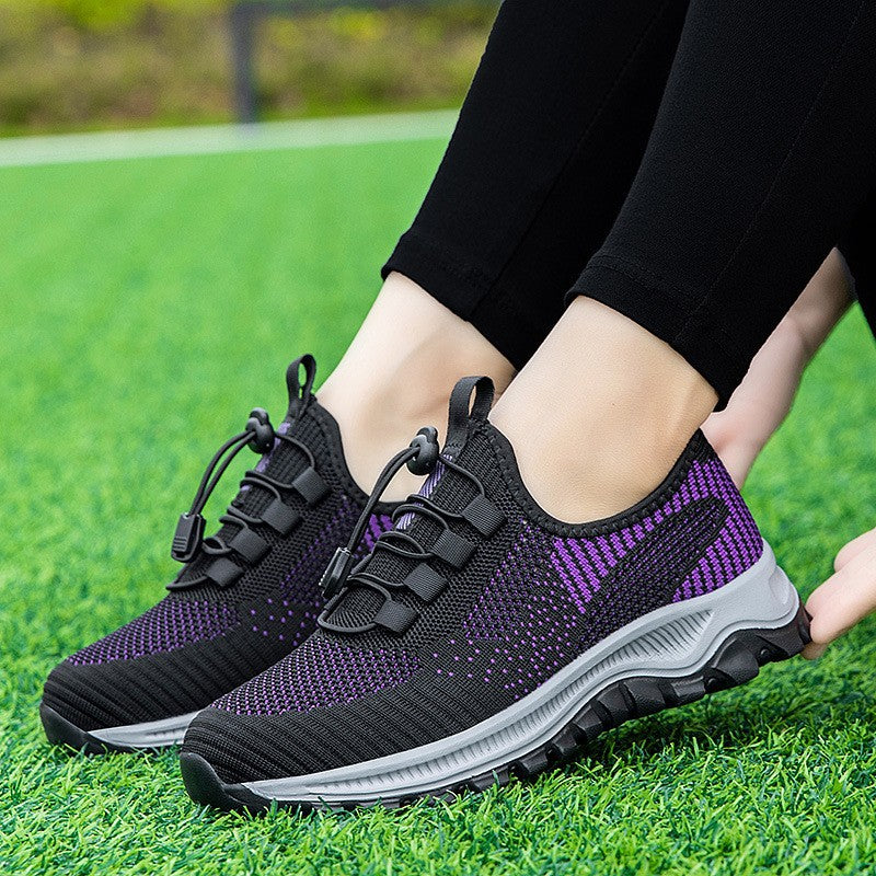 Damen Laufschuhe Fitness Sneaker Schnellschnürsystem Sportlich - BerlinGlamour