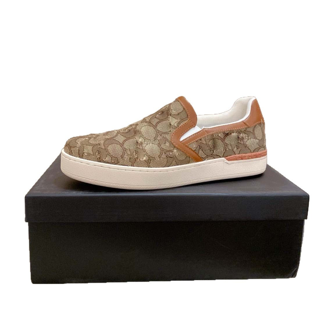 Damen Sneaker Bequem Slip-On Schuhe Modisch