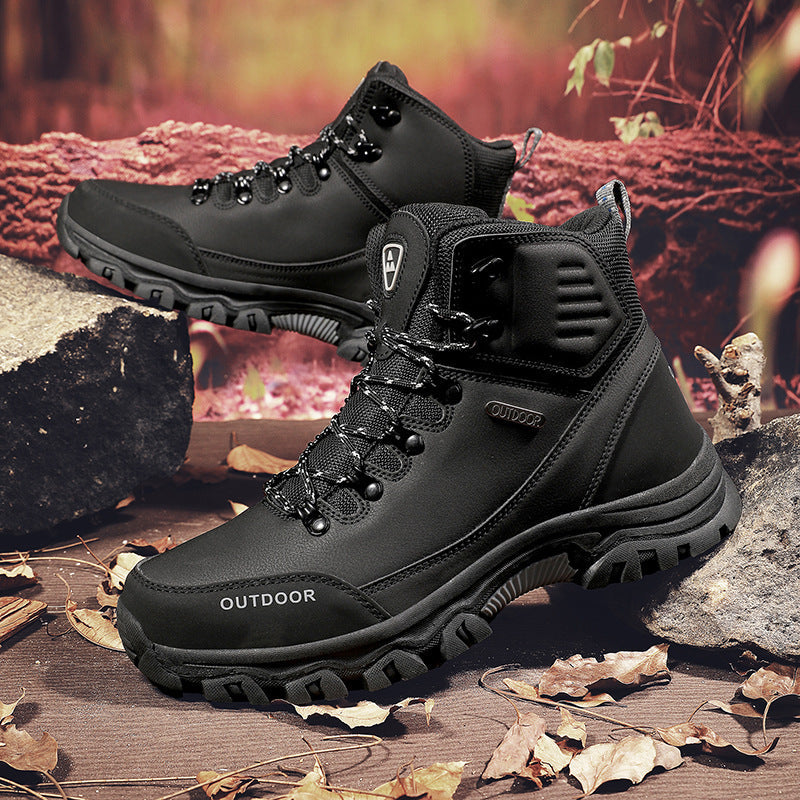 Herren Wanderstiefel Knöchelhoch Griffig Outdoor