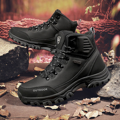 Herren Wanderstiefel Knöchelhoch Griffig Outdoor