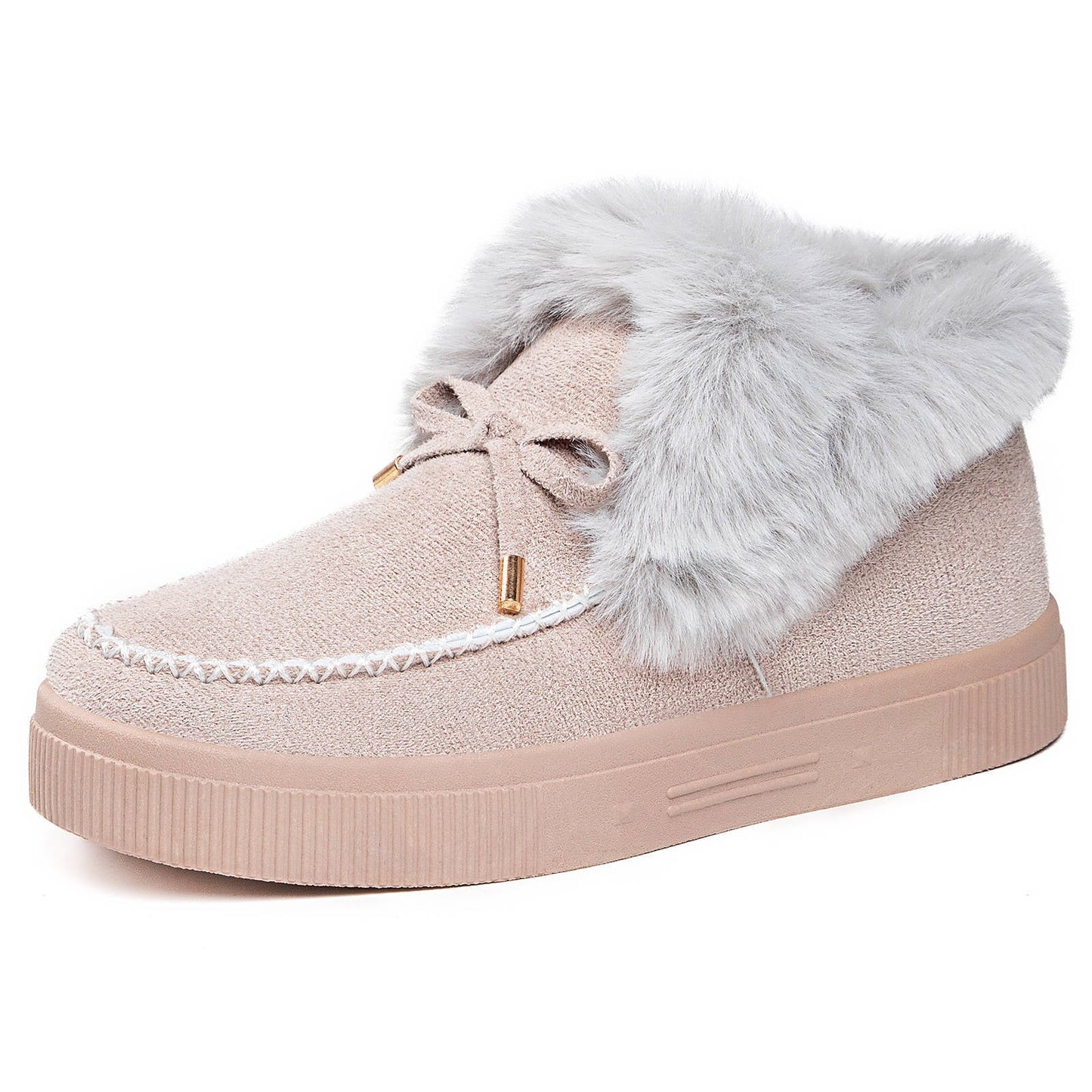 Damen Sneaker Bequem Kuschelig Elegant