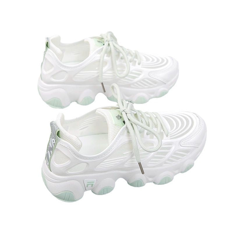 Damen Laufschuhe Sportlich Atmungsaktiv Federnd